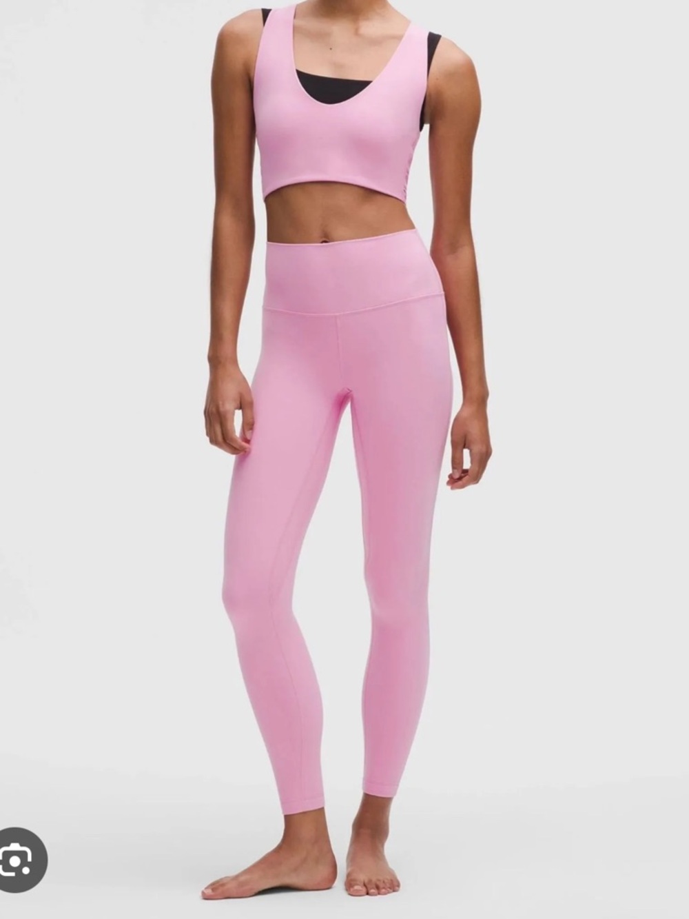 Lululemon Athletica High-Rise Align Leggings in Pink Frosting